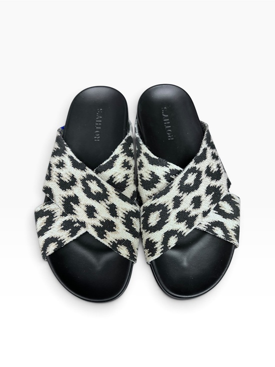Rothy's Shoes - Rothy’s the weekend slide - leopard knit 7